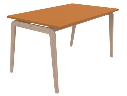 Table Adell - 140x80 cm - 4 pieds